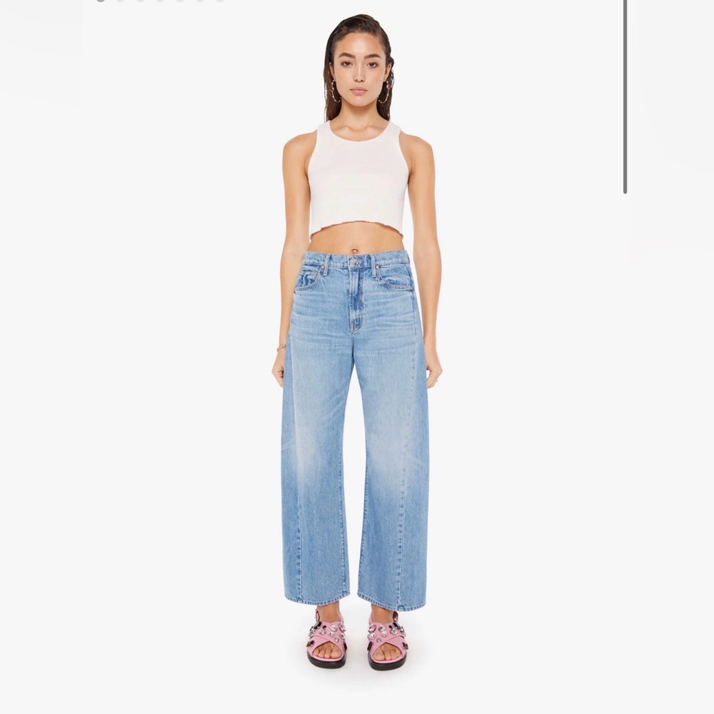 MOTHER The Half - Pipe Flood in Material Girl Size 24